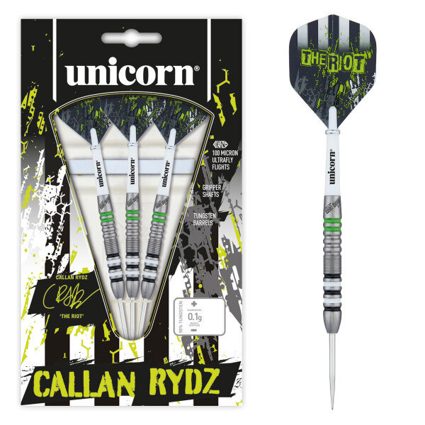 Unicorn Callan Rydz The Riot Steel Darts -- 1 Satz