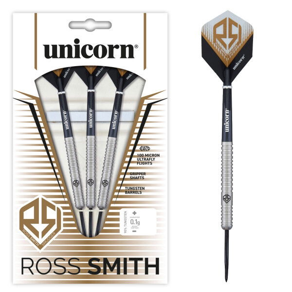 Unicorn Ross Smith Natural Steel Darts - 20g -- 1 Satz