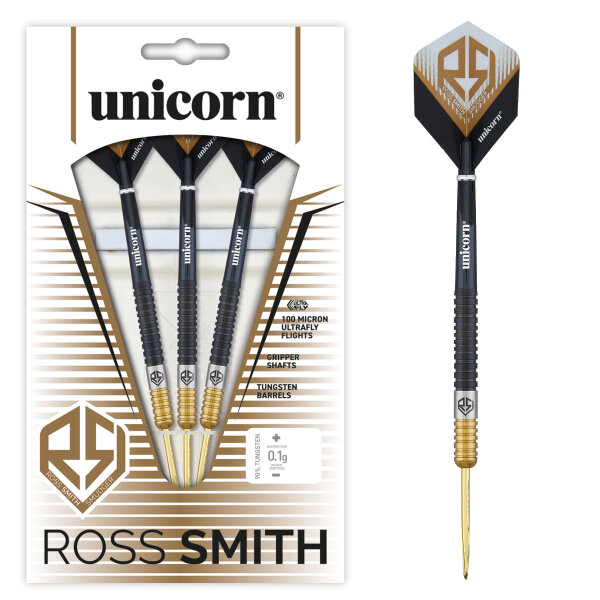 Unicorn Ross Smith Two-Tone Steel Darts -- 1 Satz