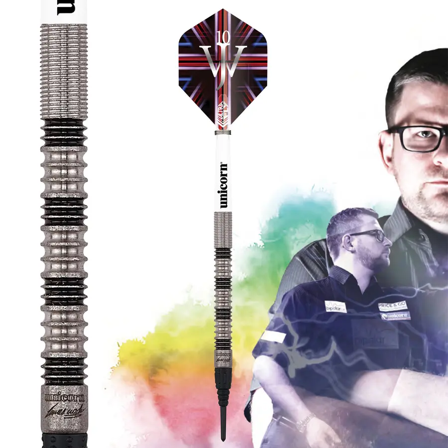 Unicorn Premier 2022 James Wade Soft Darts - 18g -- 1 Satz