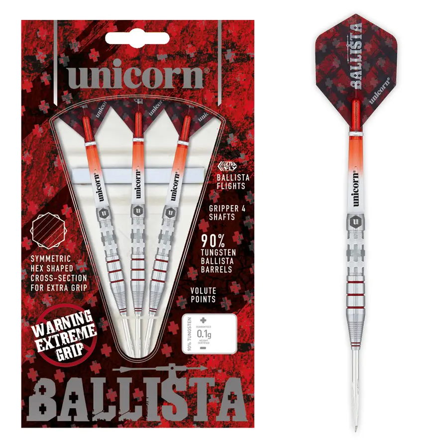 Unicorn Ballista Style 3 Tungsten Steel Darts - 21g -- 1 Satz