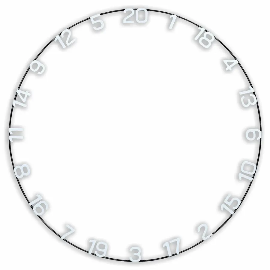 Unicorn Ultra-Vis Large Number Ring -- 1 Stck