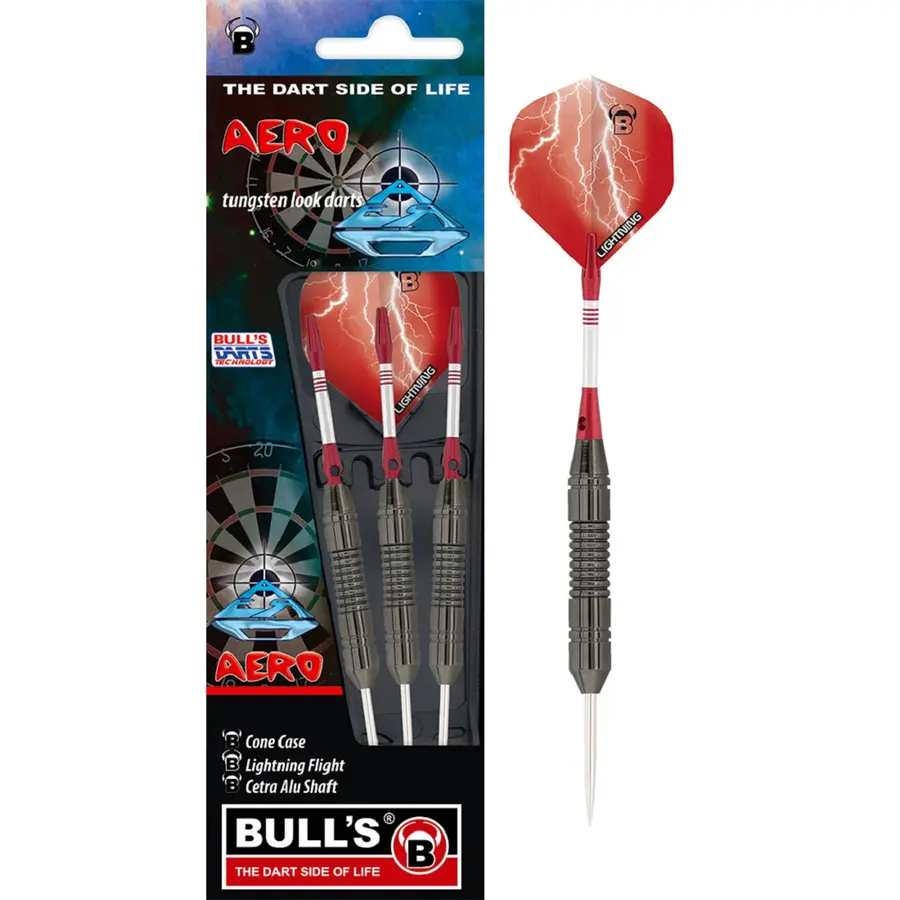 BULL'S Aero Steel Dart - 20g -- 1 Satz