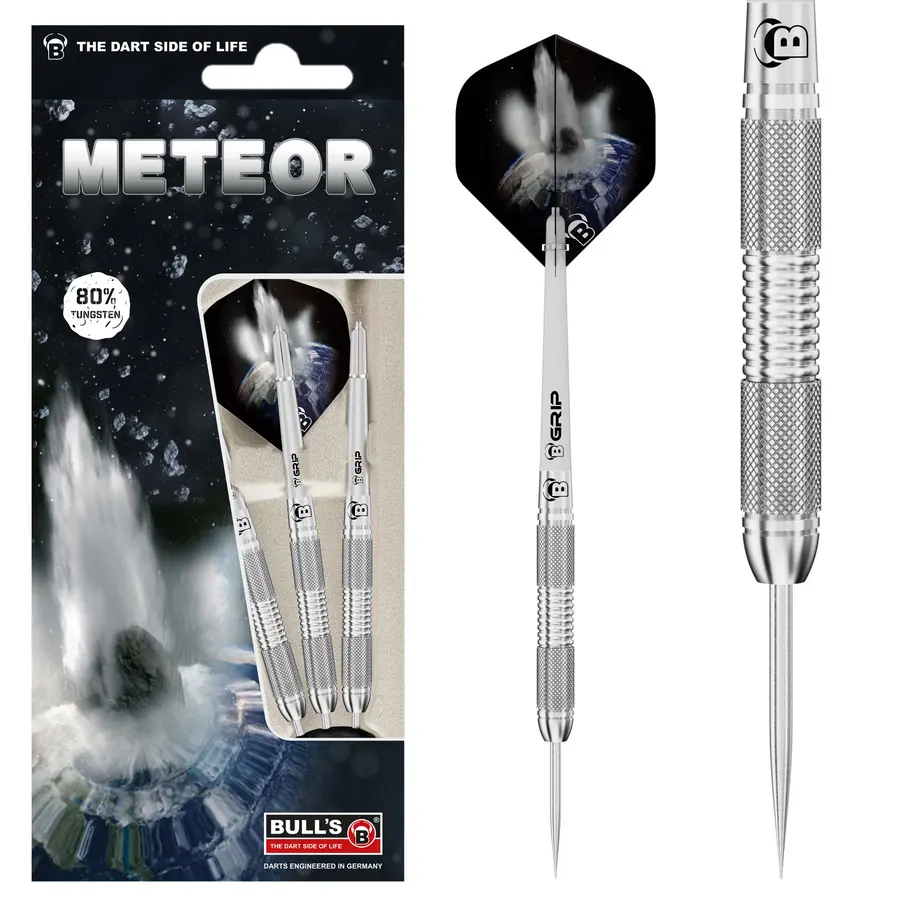 BULL'S Meteor MT9 Steel Dart - 25g -- 1 Satz