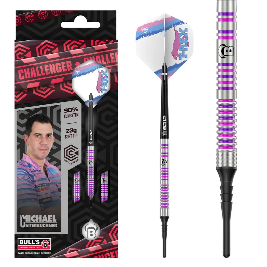 BULL'S Challenger Softdart Michael Unterbuchner - 23g -- 1 Satz