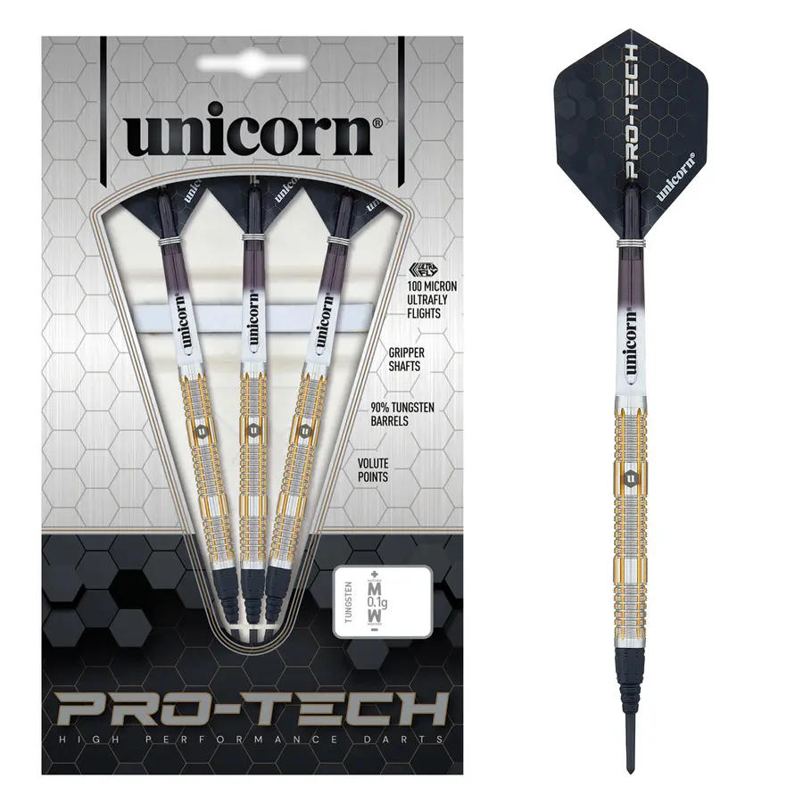 Unicorn Pro-Tech Style 4 Soft Darts - 18g -- 1 Satz