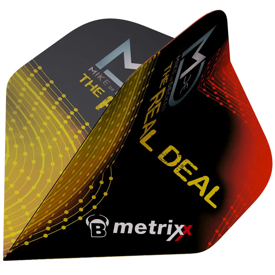 BULL'S Metrixx Flights Mike de Decker - A-Standard -- 1 Satz