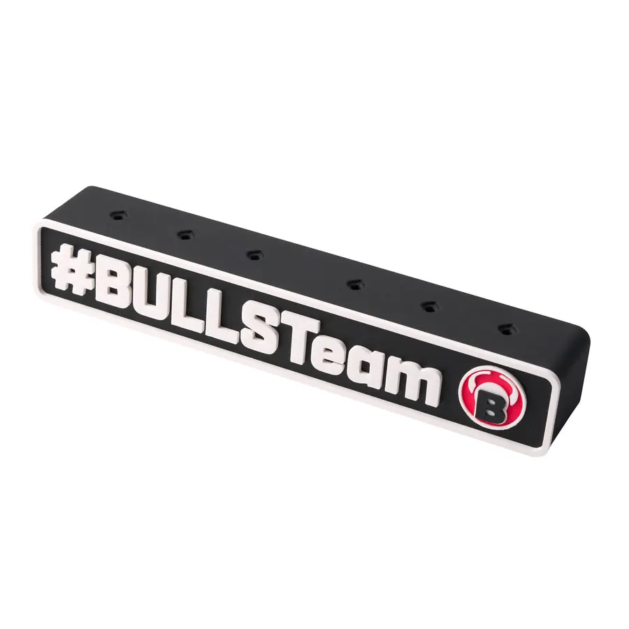 BULL'S Darthalter 2 Set Eckig Schwarz -- 1 Stck