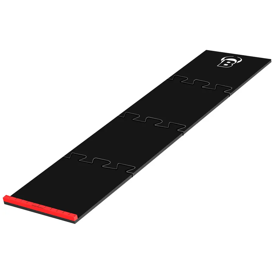 BULL'S Dart Mat, Puzzle Matte, Schaumstoff, inkl. Oche, 2,37 Meter -- 1 Stck