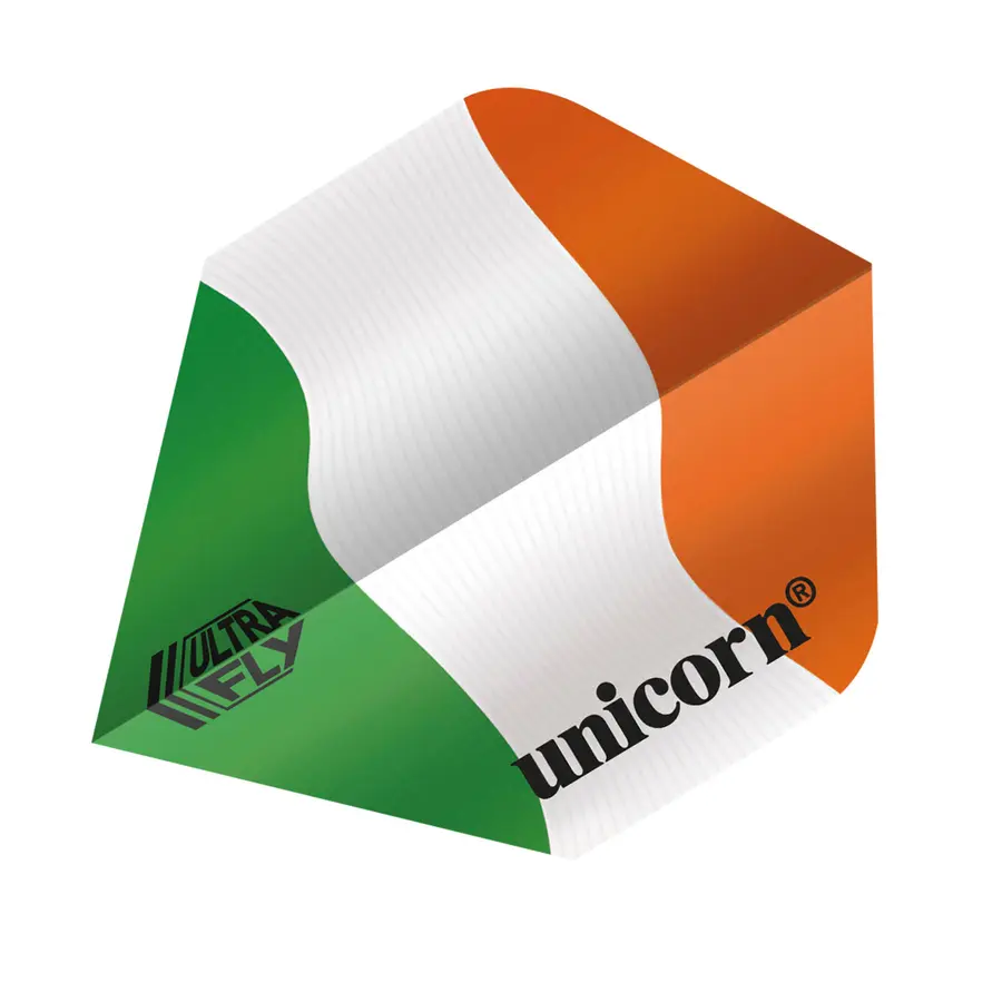 Unicorn Ultra Fly 100 Ireland Flag Flights - Plus -- 1 Satz