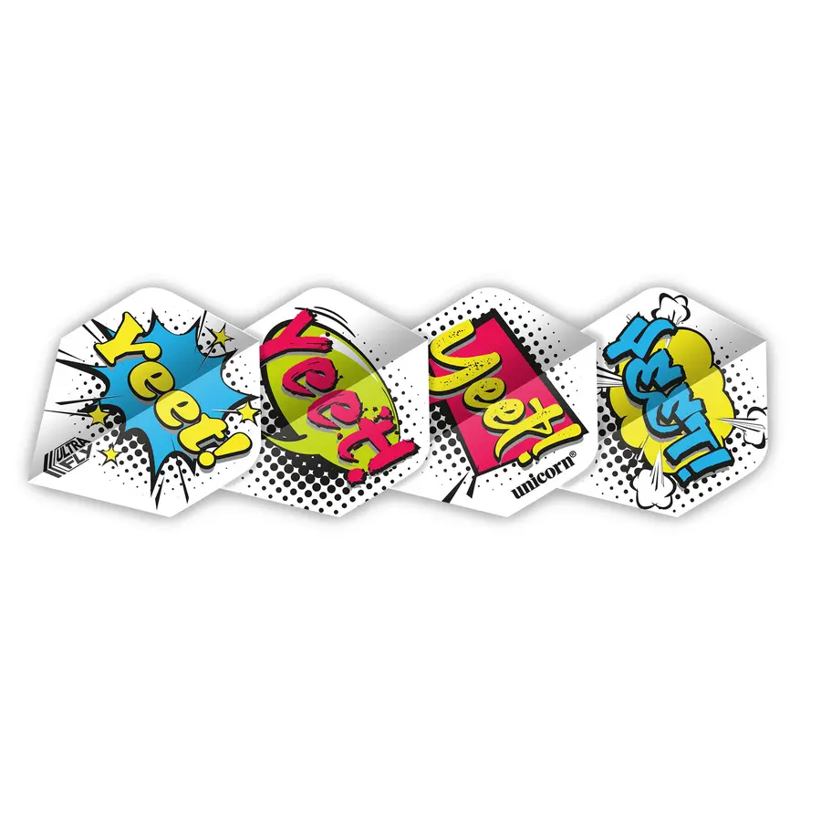 Unicorn Ultra Fly 100 Slang Polyester Flights - Plus -- 1 Satz