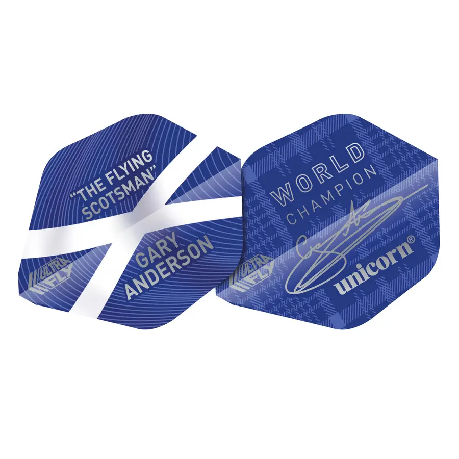 Unicorn Ultra Fly 75 Gary Anderson World Champion AR Flights - AR 1 -- 1 Satz
