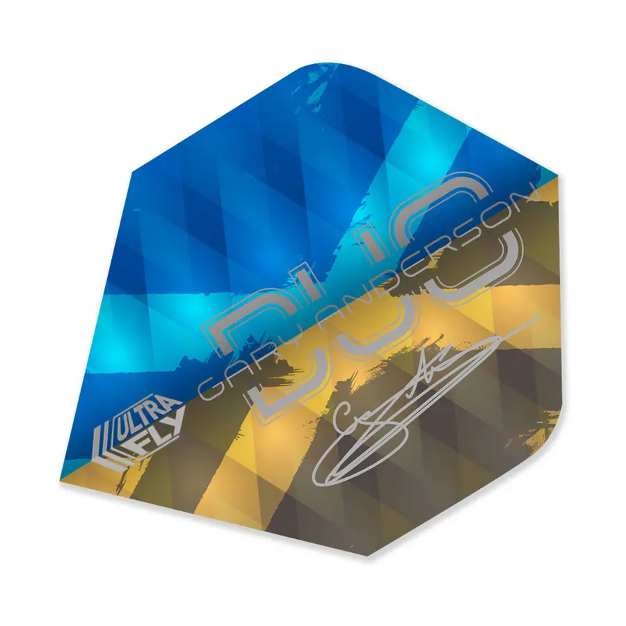 Unicorn Ultra Fly 100 Gary Anderson 2-Tone Plus Flights - Plus -- 1 Satz