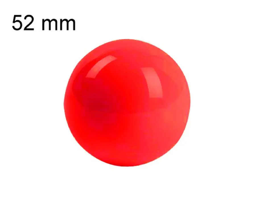 Snookerball rot - 52 mm -- 1 Stck