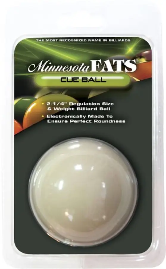 Spielball Pool weiß - 60,3 mm -- 1 Stck