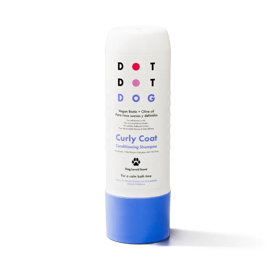 Beruhigendes Hundeshampoo für Lockiges Fell – Vegan, Sanft & Duftend 280ml | DotDotPet