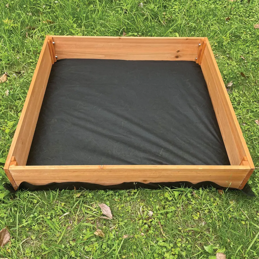 Sandkasten Spielplatz Kinder Torino 90 x 90 cm von terra-garten®