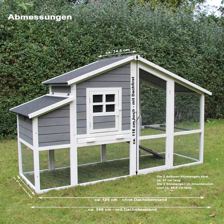 Hühnerhaus Kleintierstall Kaninchenstall Wilma