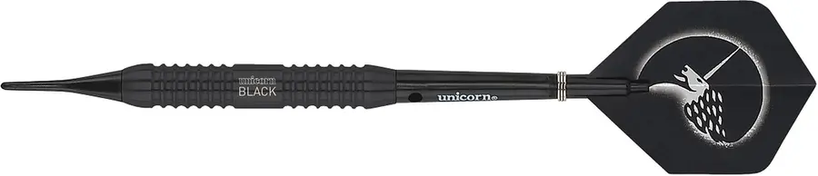 Unicorn Core Plus Black Soft Darts -- 1 Satz