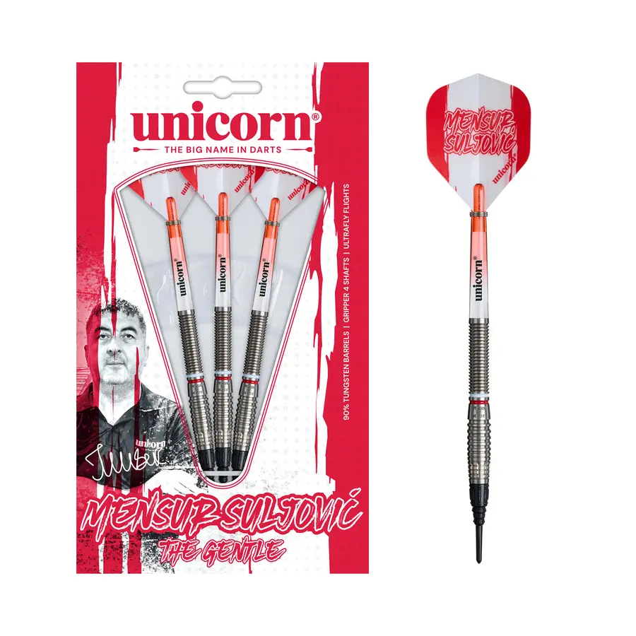 Unicorn Contender Mensur Suljovic Soft Dart -- 1 Satz