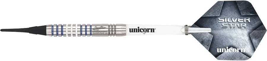 Unicorn Silver Star Gary Anderson Soft Darts -- 1 Satz