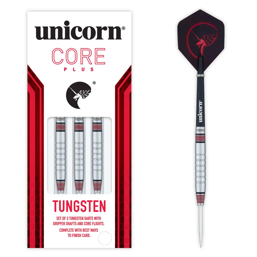 Unicorn Core Plus Tungsten Style 2 Steel Darts -- 1 Satz