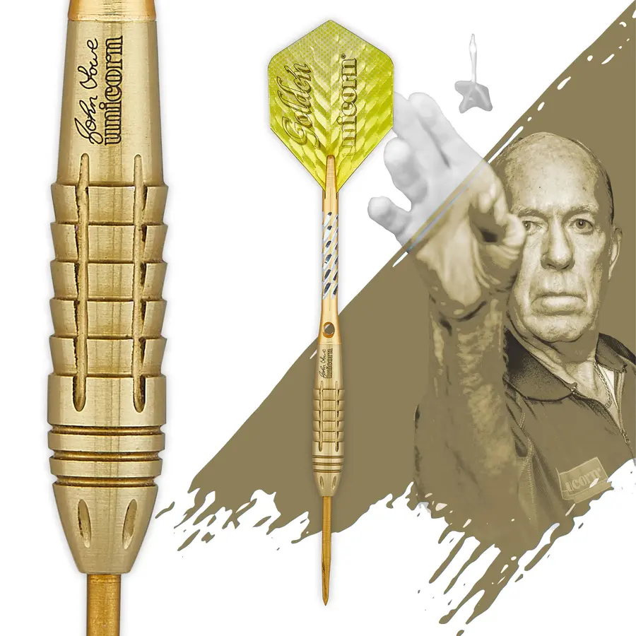 Unicorn World Champion John Lowe Phase 3 Steel Darts -- 1 Satz
