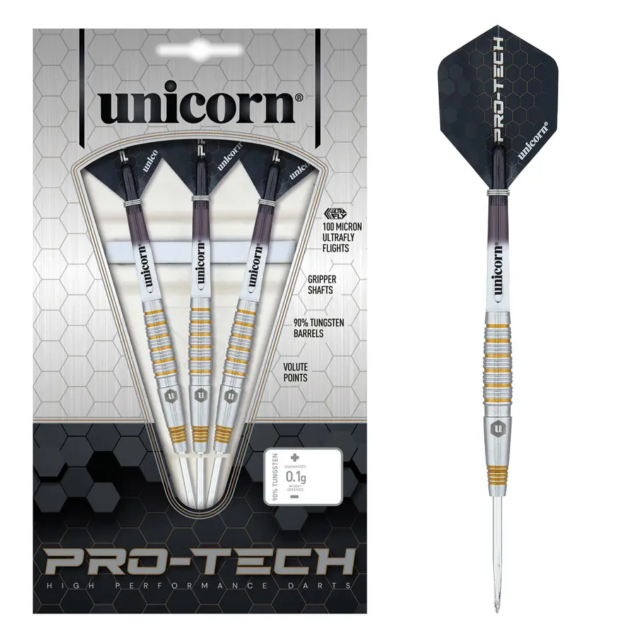 Unicorn Pro-Tech Style 2 Steel Darts -- 1 Satz