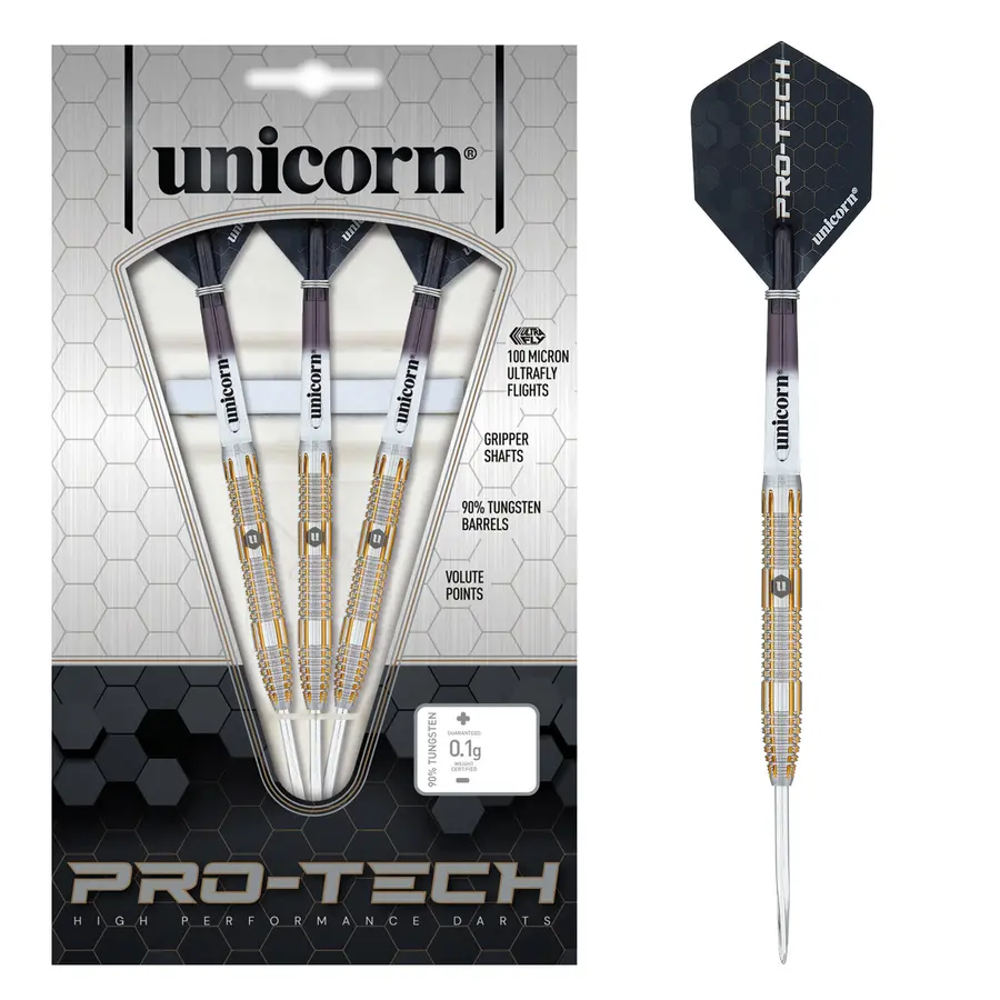 Unicorn Pro-Tech Style 4 Steel Darts -- 1 Satz