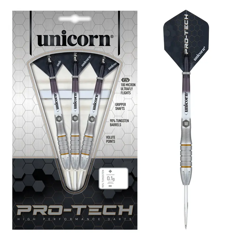 Unicorn Pro-Tech Style 5 Steel Darts -- 1 Satz