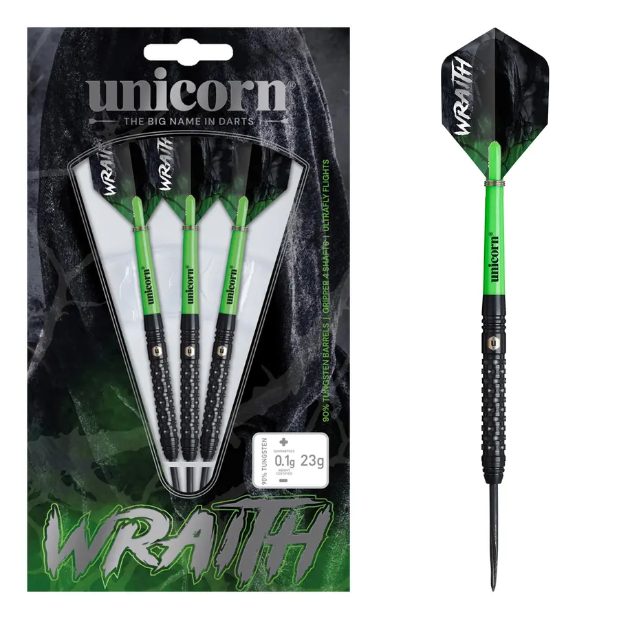 Unicorn Wraith 21g Steel Dart 90% Tungsten -- 1 Satz