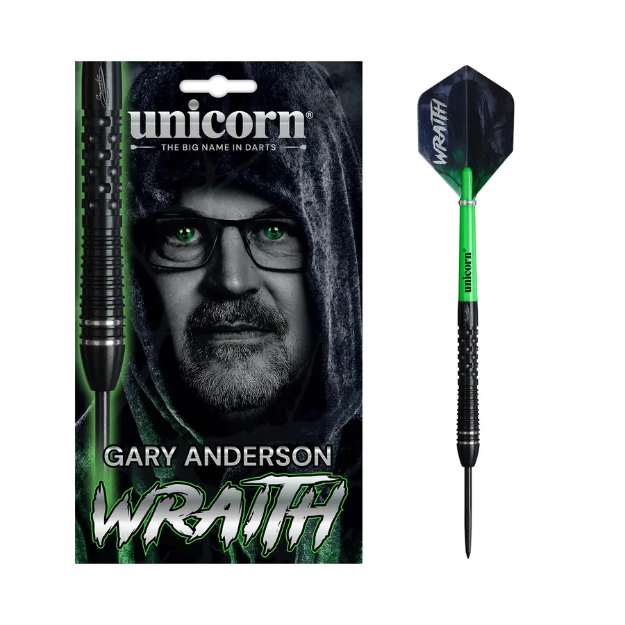 Unicorn Wraith Gary Anderson Phase 6 Steel Dart -- 1 Satz