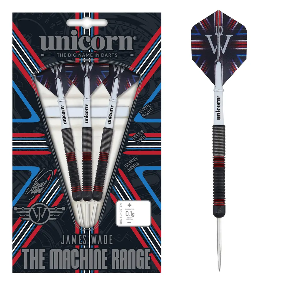 Unicorn James Wade The Machine Steel Darts -- 1 Satz