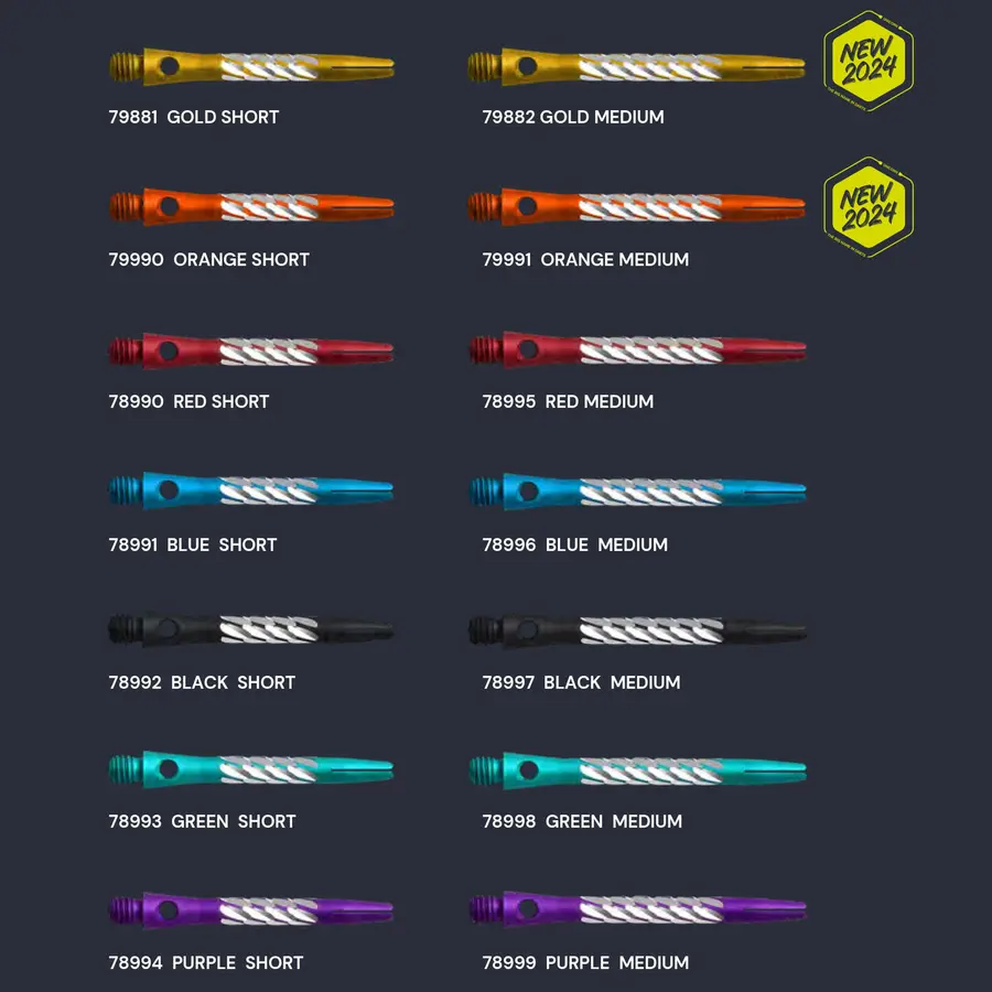 Unicorn Premier Aluminium Shaft -- 1 Satz