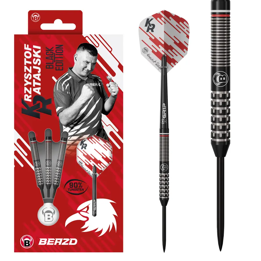 BEAZD Krzysztof Ratajski G2 Black Edition Steeldart -- 1 Satz
