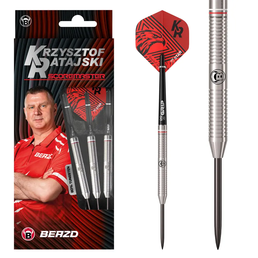 BEAZD Krzysztof Ratajski Scoremaster Steeldart -- 1 Satz