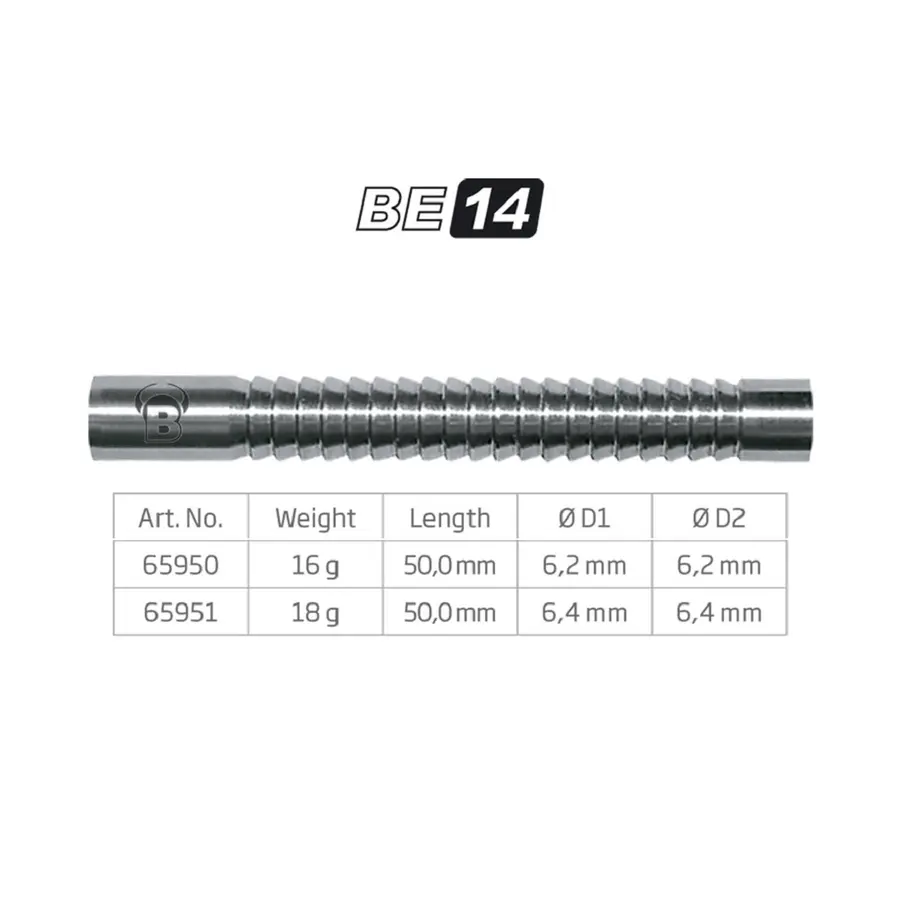 BEAZD BE-14 Soft Dart Barrel -- 1 Satz