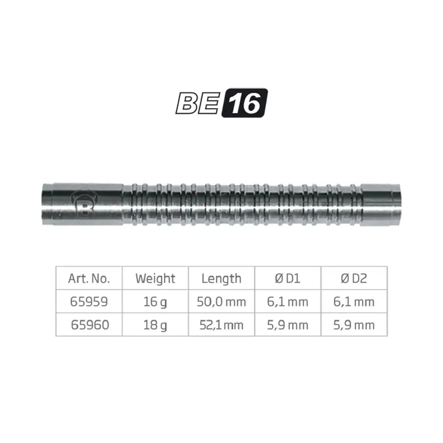 BEAZD BE-16 Soft Dart Barrel -- 1 Satz