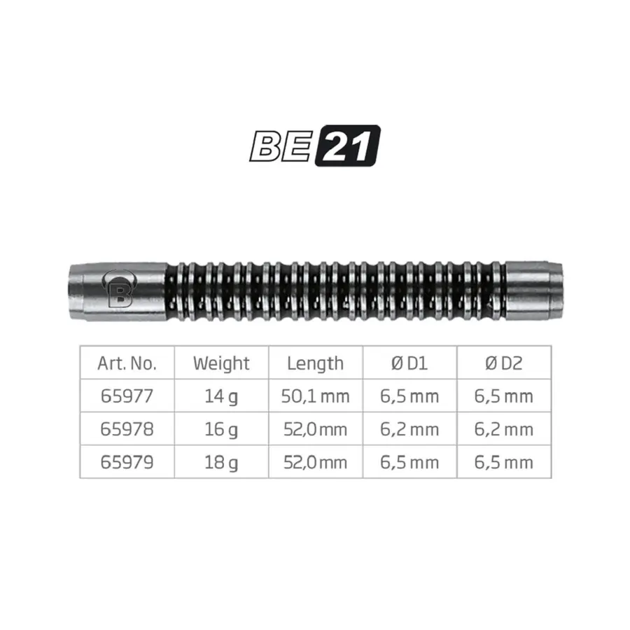 BEAZD BE-21 Soft Dart Barrel -- 1 Satz