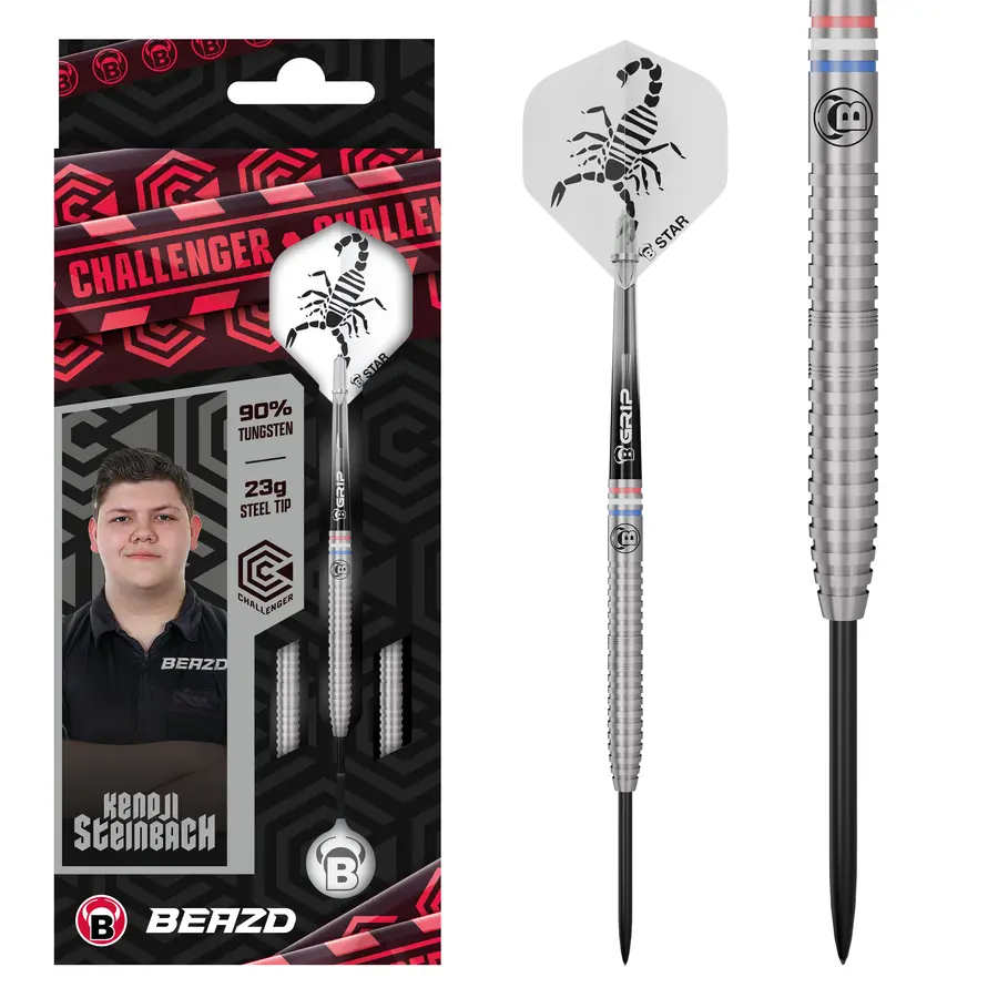 BEAZD Kendji Steinbach Challenger Steeldart - 23g -- 1 Satz