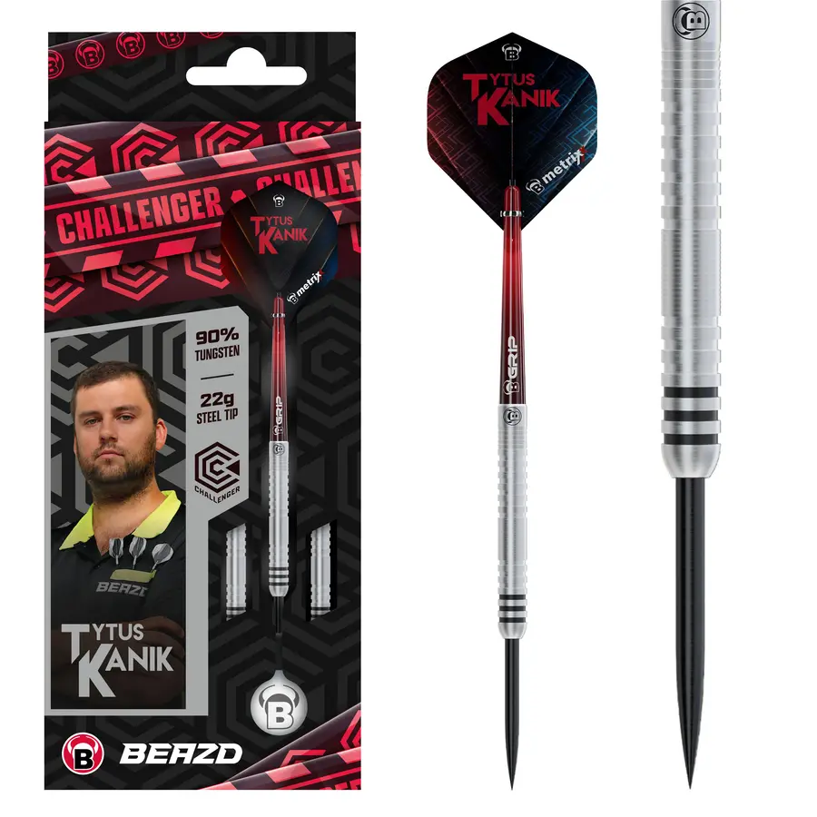 BEAZD Tytus Kanik Challenger Steeldart - 22g -- 1 Satz