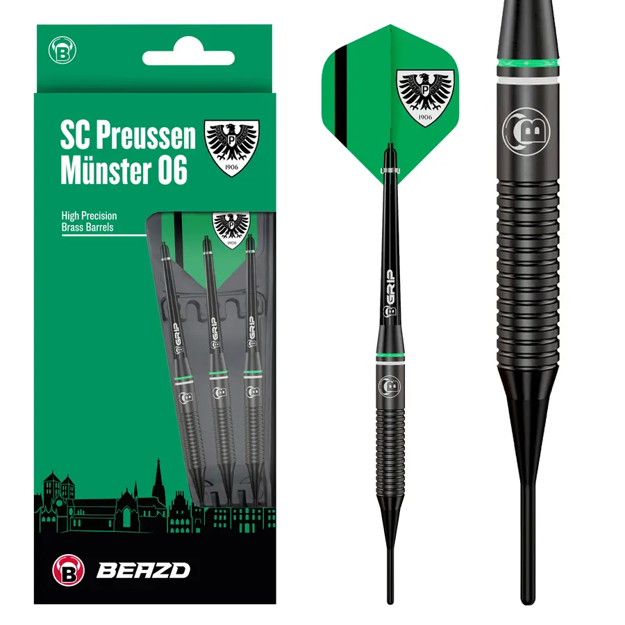 BEAZD Preußen Münster Brass Softdart - 18g -- 1 Satz