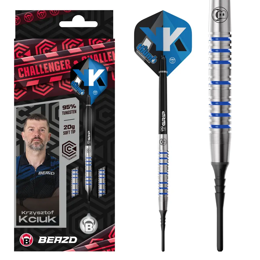 BEAZD Krzysztof Kciuk Challenger Softdart - 20g -- 1 Satz