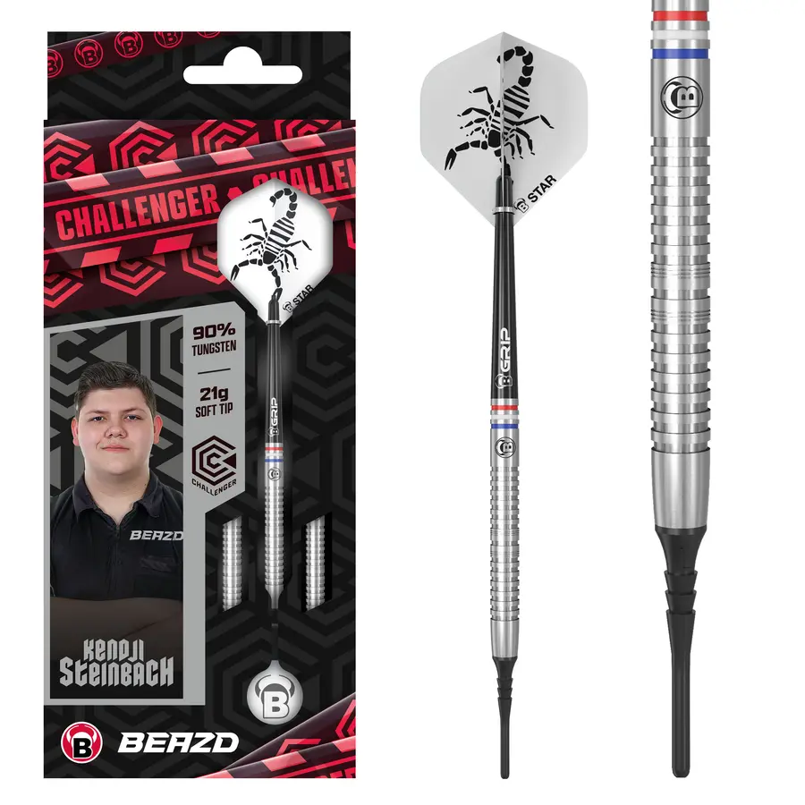 BEAZD Kendji Steinbach Challenger Softdart - 21g -- 1 Satz