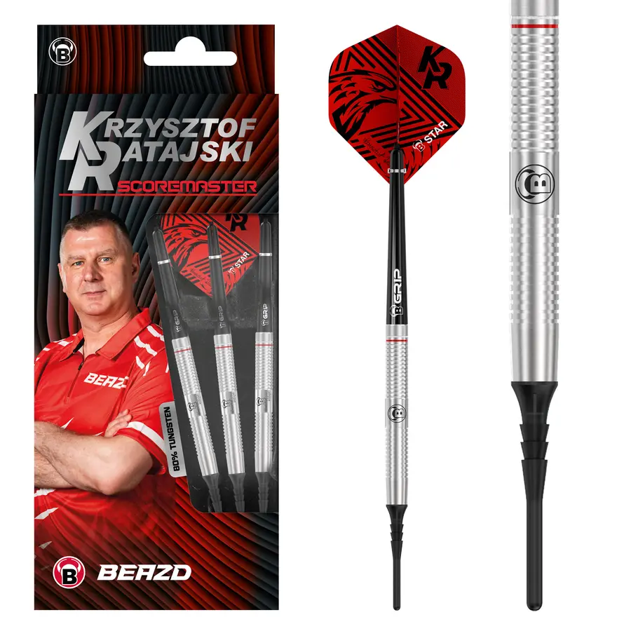 BEAZD Krzysztof Ratajski Scoremaster Softdart - 18g -- 1 Satz
