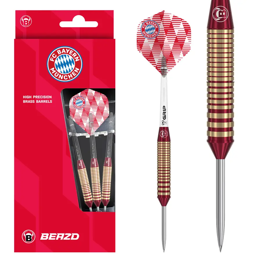 BEAZD FC Bayern München Brass Steeldart - 21g -- 1 Satz