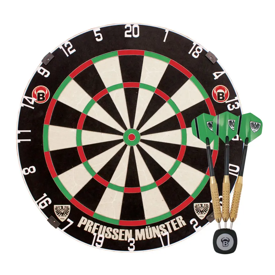 BEAZD Preußen Münster Dartboard Set -- 1 Stck