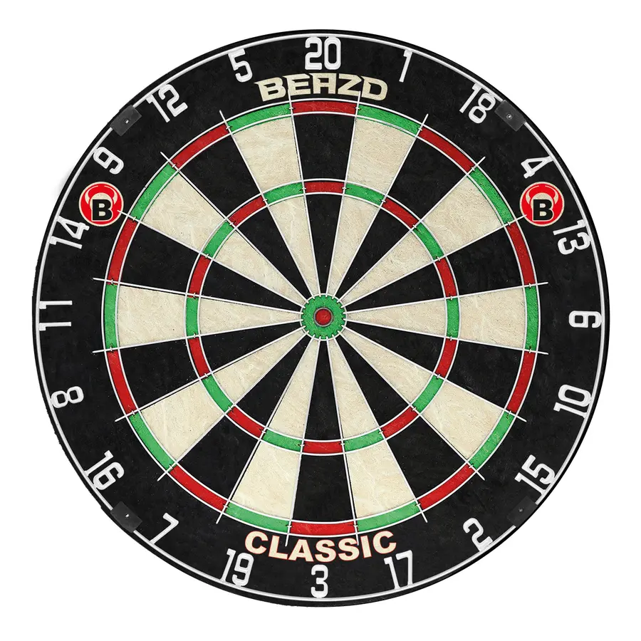 BEAZD Classic Bristle Dart Board -- 1 Stck