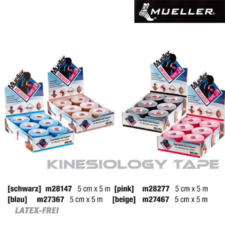 MUELLER Kinesiology Tape - Beige -- 1 Rolle