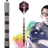 Unicorn Premier 2022 James Wade Soft Darts - 18g -- 1 Satz – vue 1